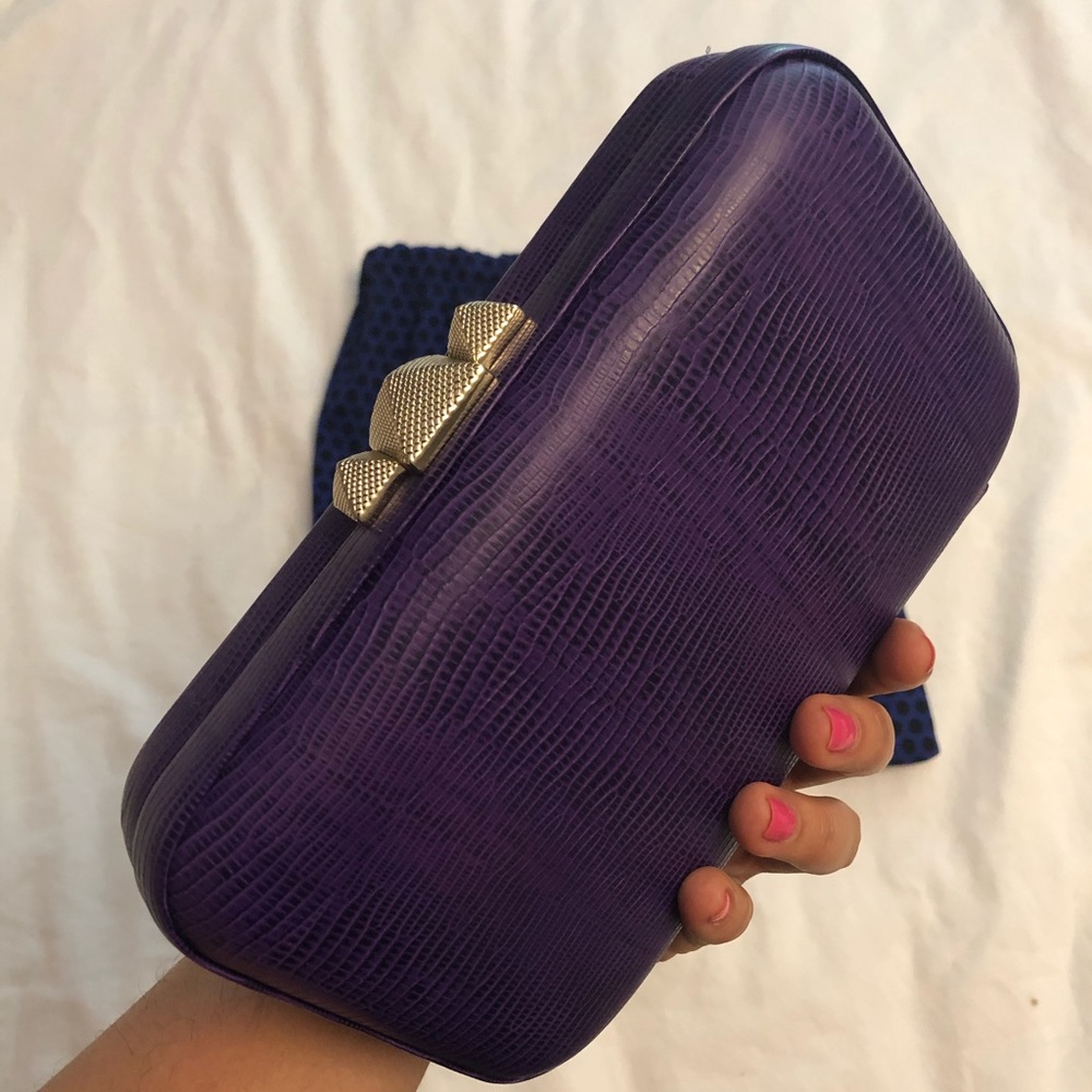 Rebecca Minkoff Purple Clutch